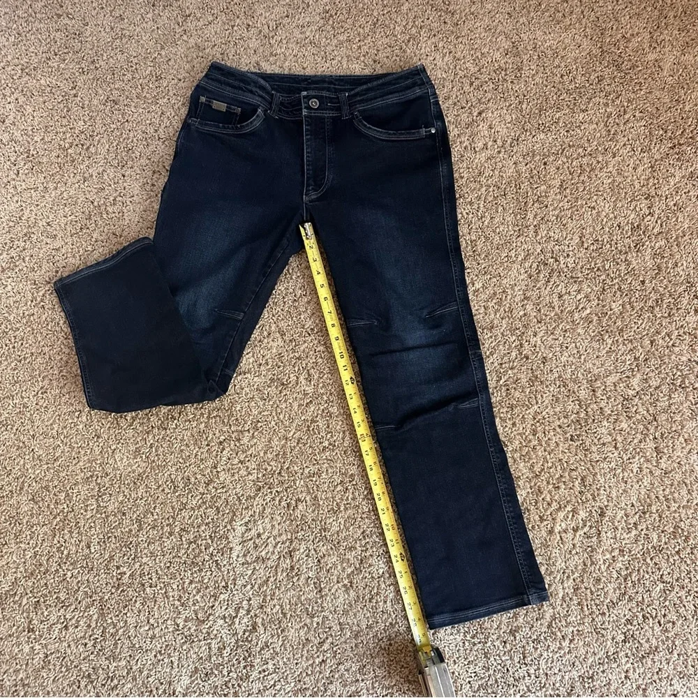 KUHL Dark Blue Denim Jeans - Picture 2 of 9